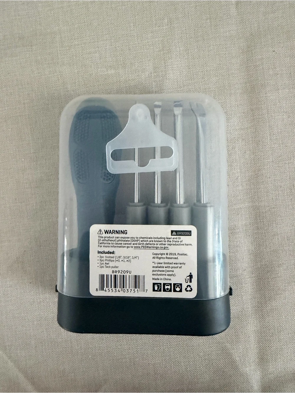 Blue Ridge 8-piece multi-bit screwdriver set - Picture 2 of 4